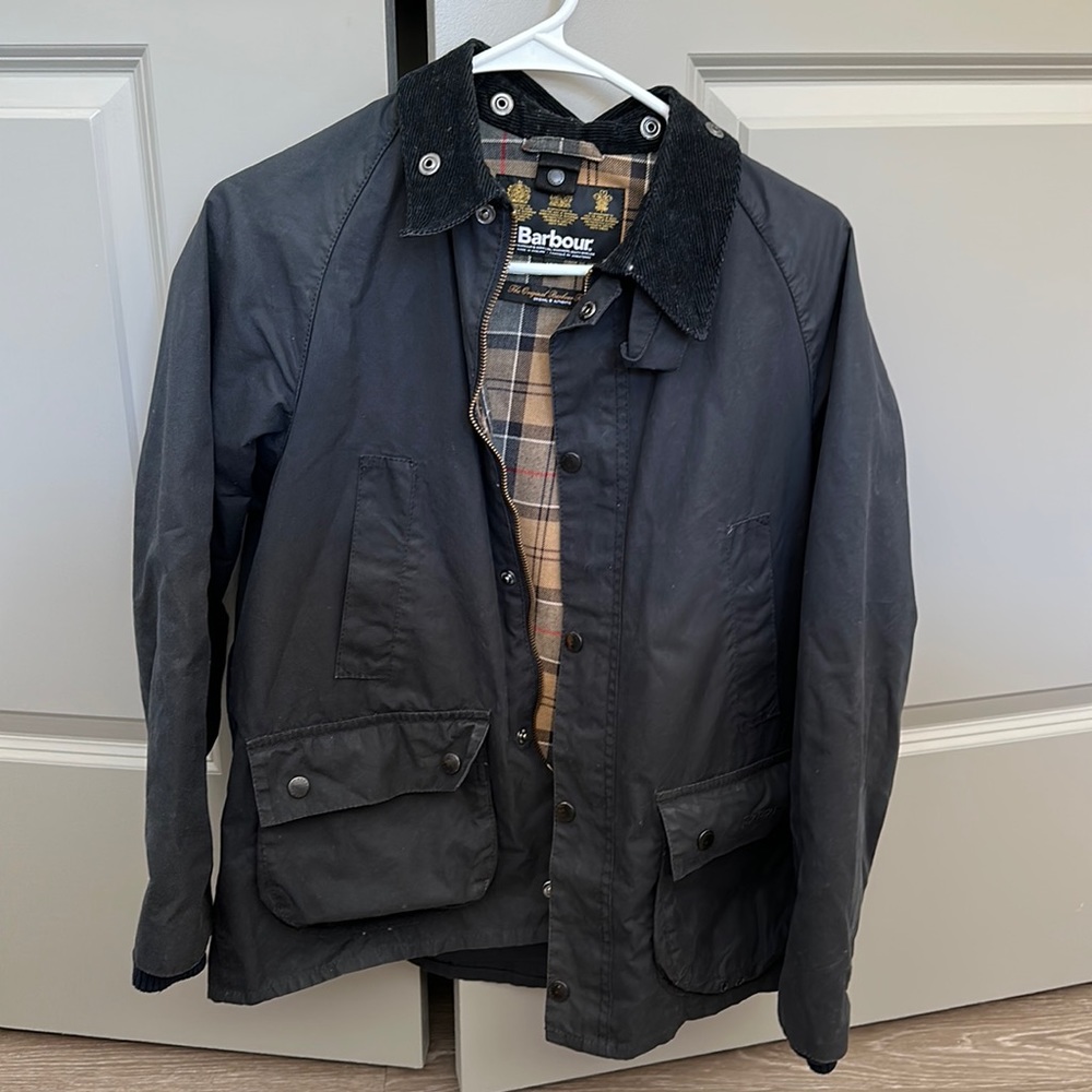 Barbour Kid’s Black Bedale Jacket